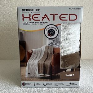 Berkshire | Bedding | Berkshire Heated Throw Blanket | Poshmark